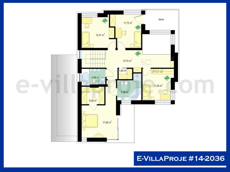 Ev Villa Proje #14 - 2036 Detay 3