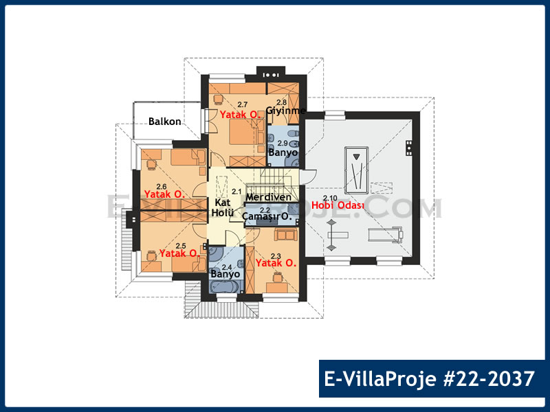 Ev Villa Proje #22 - 2037 Detay 3