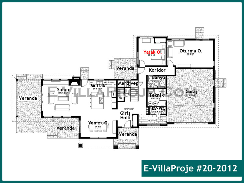 Ev Villa Proje #20 - 2012 Detay 2