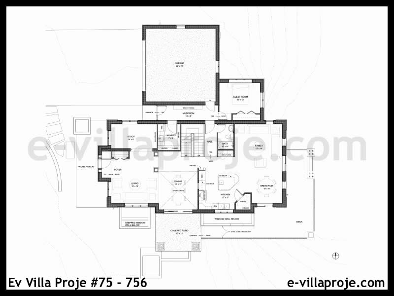 Ev Villa Proje #75 - 756 Detay 2