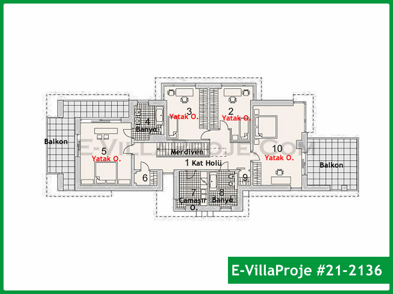 Ev Villa Proje #21 - 2136 Detay 3