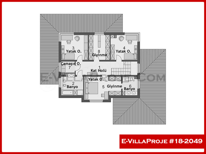Ev Villa Proje #18 - 2049 Detay 3