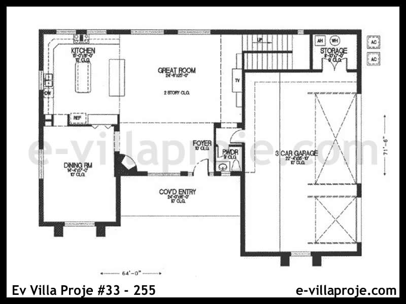 Ev Villa Proje #33 - 255 Detay 2