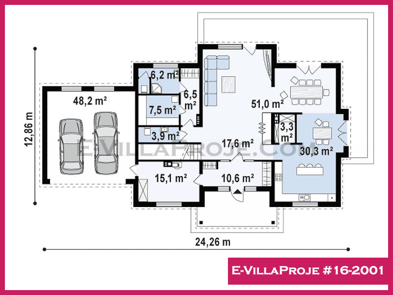 Ev Villa Proje #16 - 2001 Detay 2