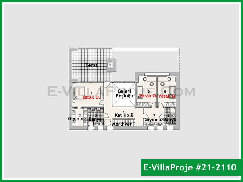 Ev Villa Proje #21 - 2110 Detay 3