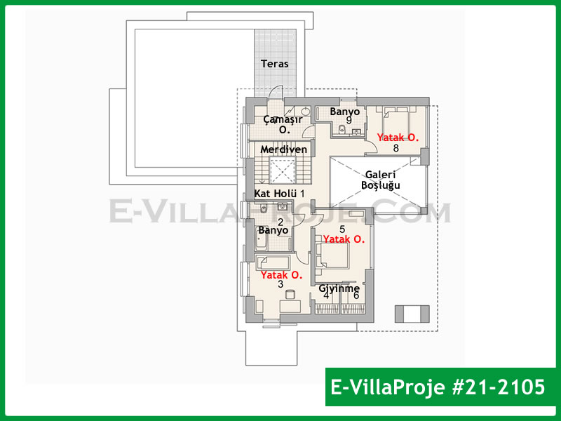 Ev Villa Proje #21 - 2105 Detay 3