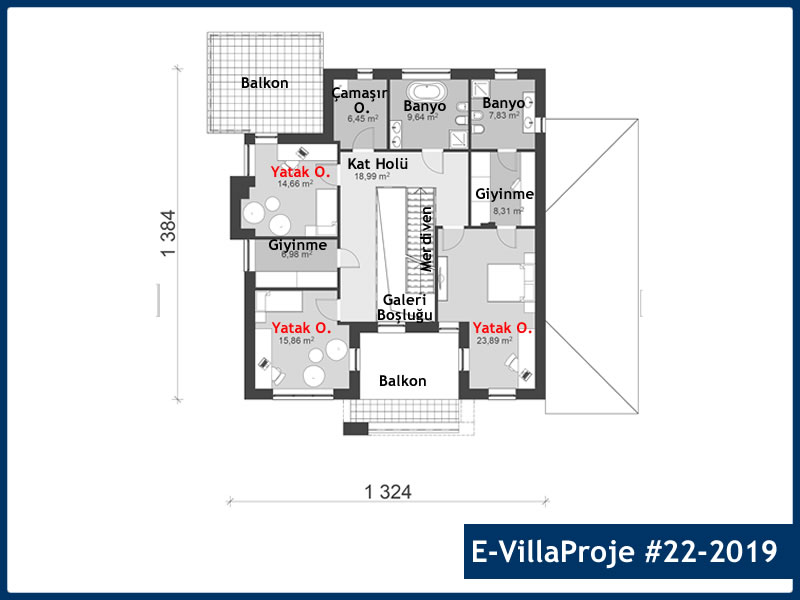 Ev Villa Proje #22 - 2019 Detay 3