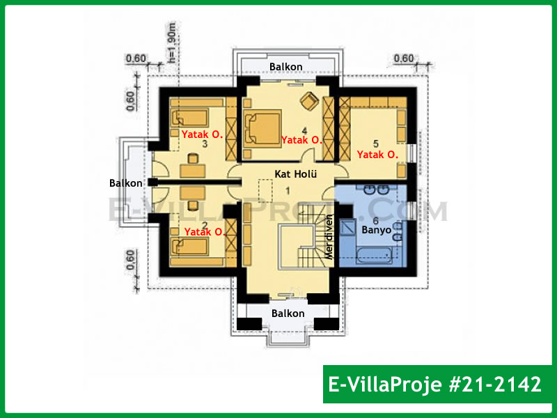 Ev Villa Proje #21 - 2142 Detay 3