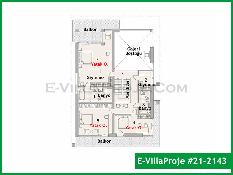 Ev Villa Proje #21 - 2143 Detay 3