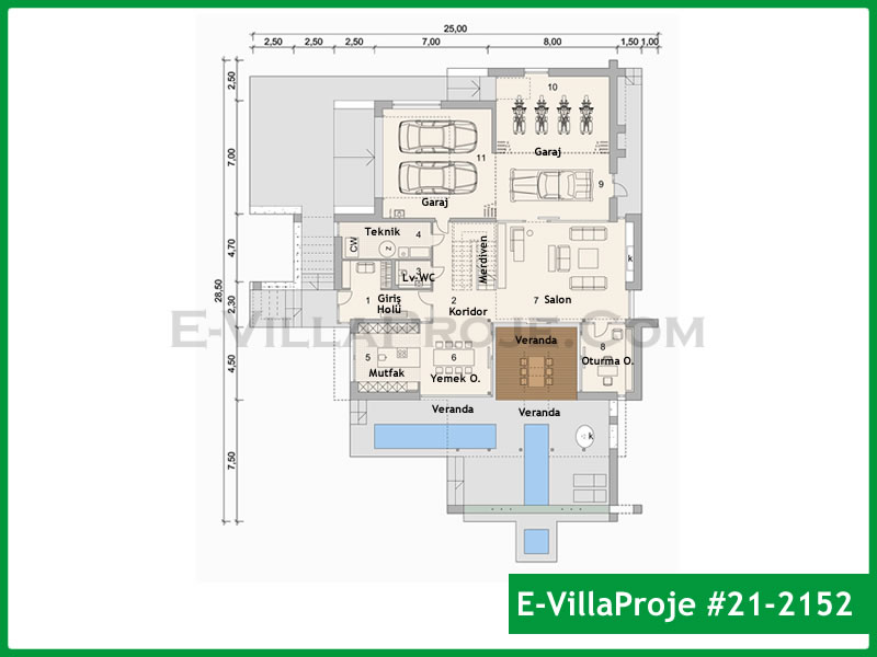 Ev Villa Proje #21 - 2152 Detay 2