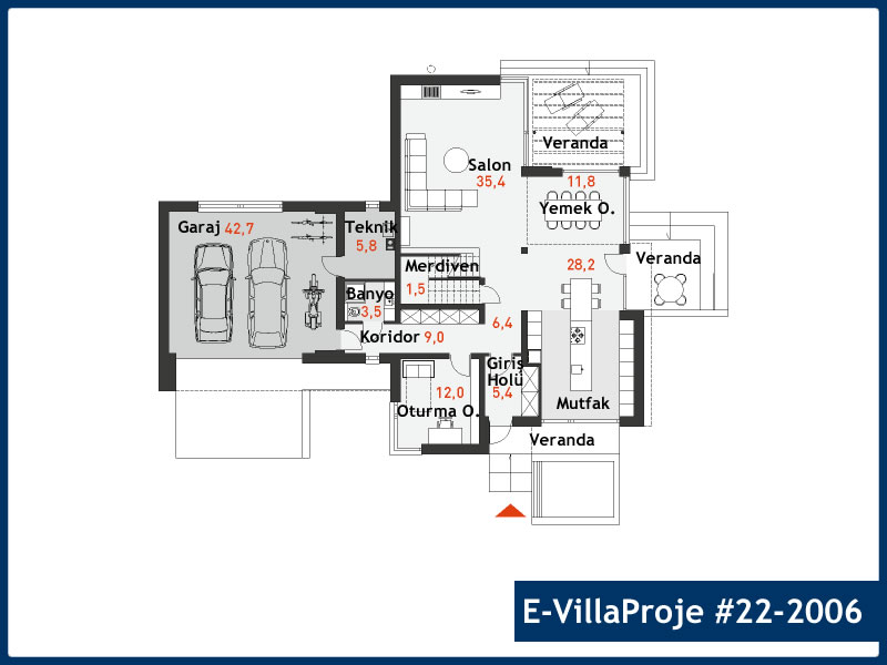 Ev Villa Proje #22 - 2006 Detay 2