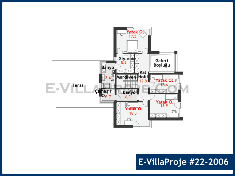 Ev Villa Proje #22 - 2006 Detay 3