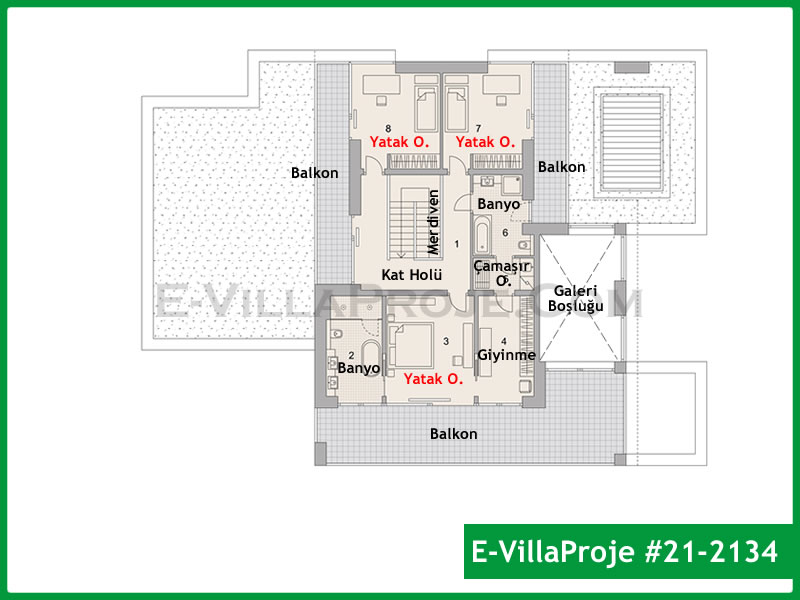 Ev Villa Proje #21 - 2134 Detay 3