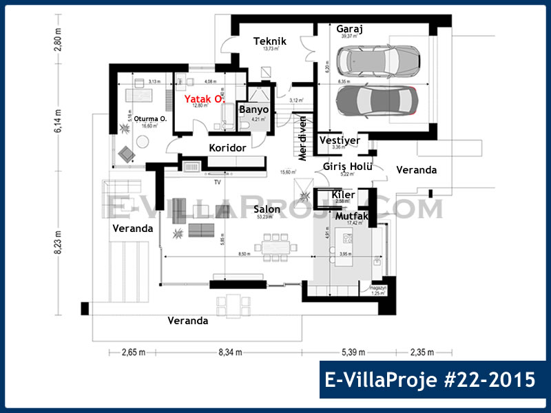 Ev Villa Proje #22 - 2015 Detay 2