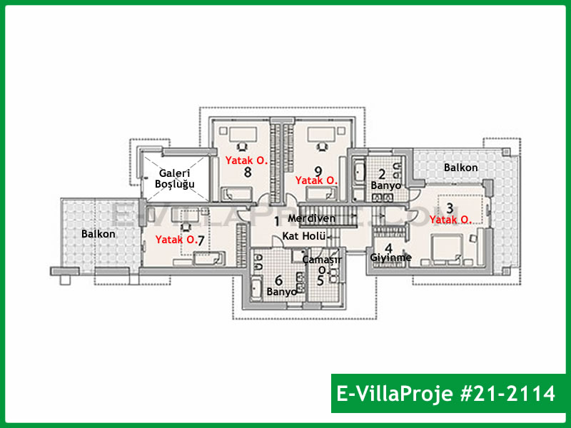 Ev Villa Proje #21 - 2114 Detay 3