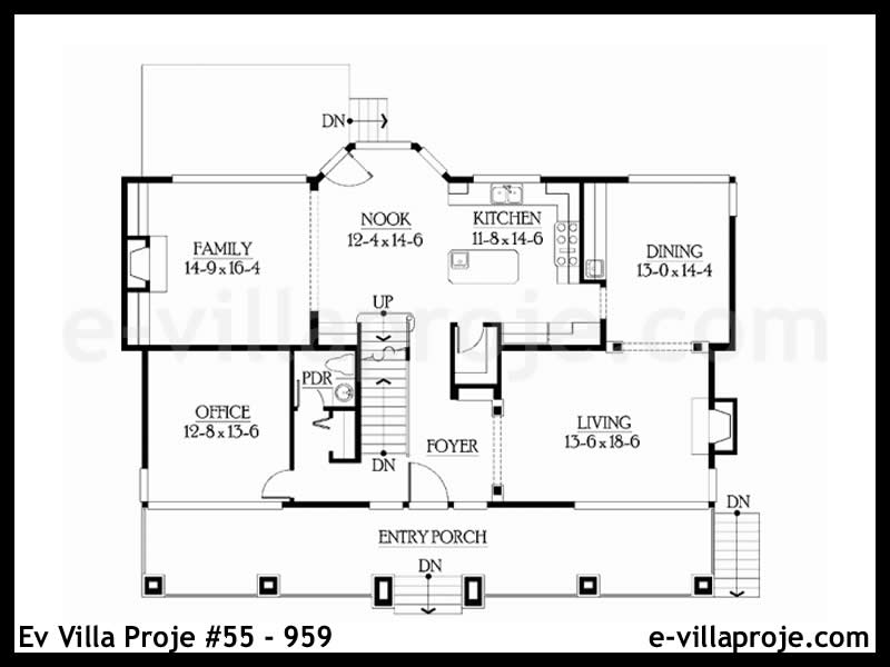 Ev Villa Proje #55 - 959 Detay 2