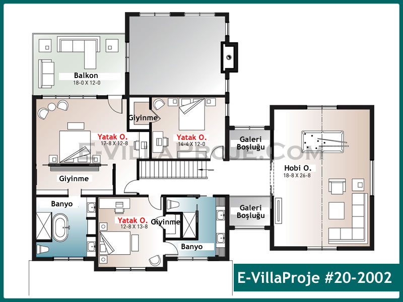 Ev Villa Proje #20 - 2002 Detay 3