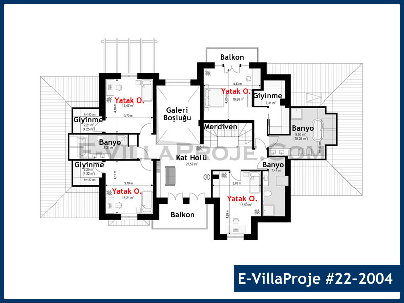 Ev Villa Proje #22 - 2004 Detay 3