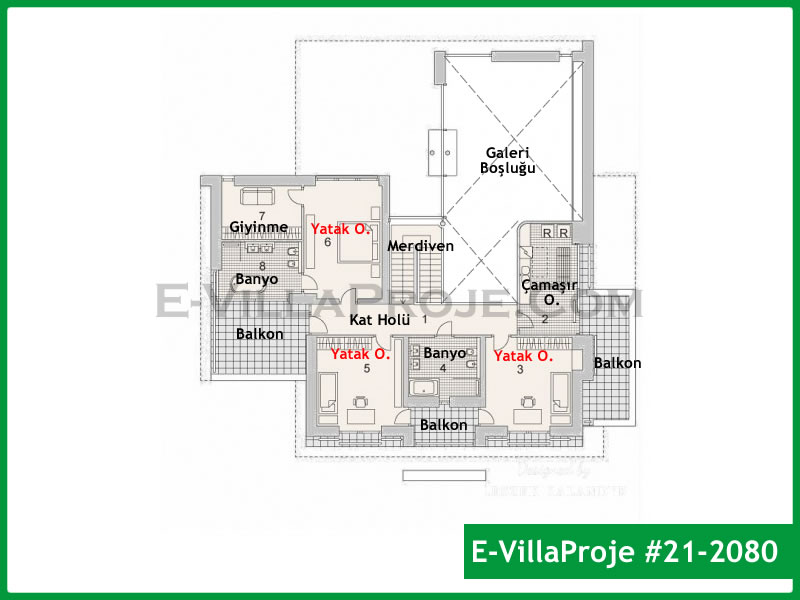 Ev Villa Proje #21 - 2080 Detay 3