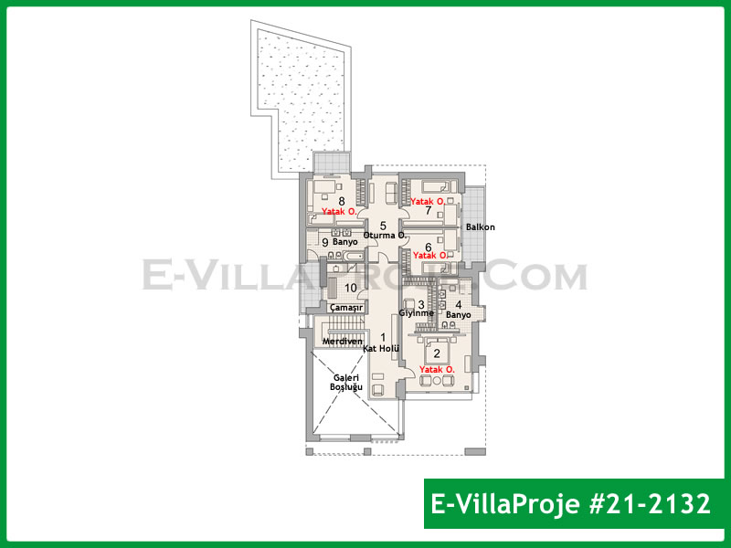 Ev Villa Proje #21 - 2132 Detay 3