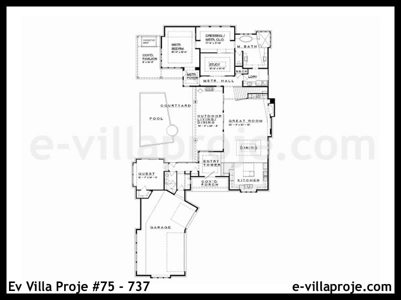 Ev Villa Proje #75 - 737 Detay 2