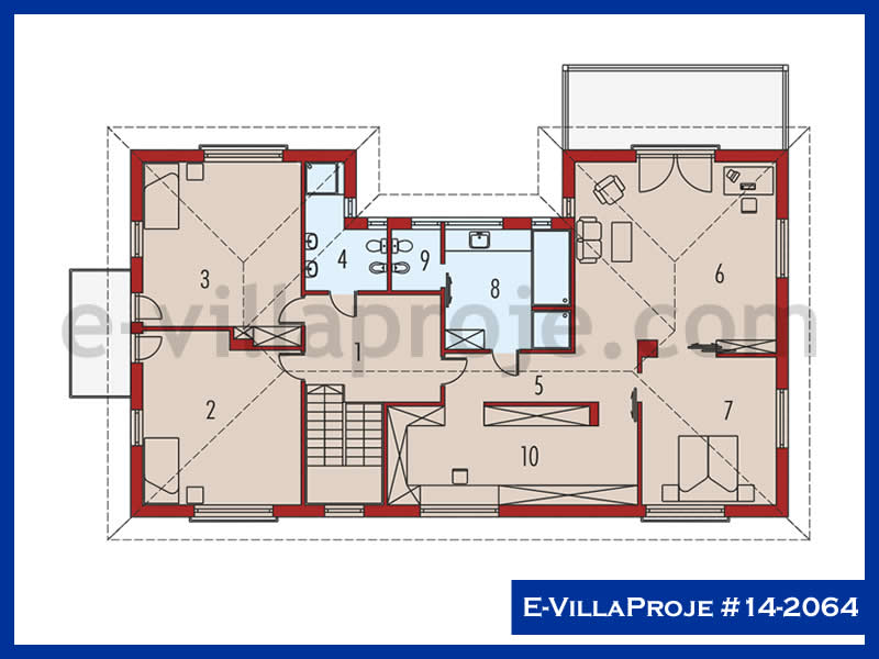 Ev Villa Proje #14 - 2064 Detay 3