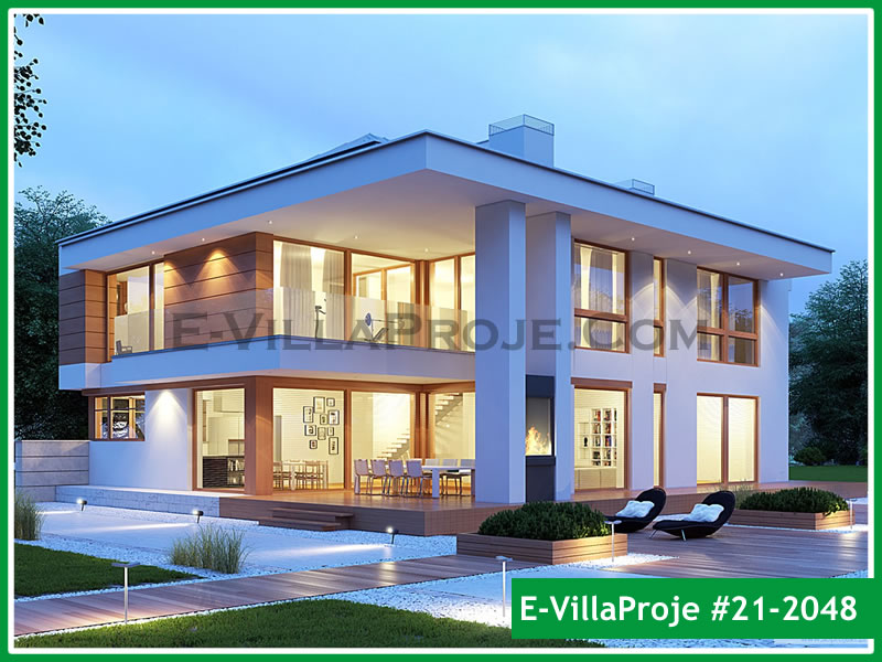 Isparta Ev Villa Proje #21 - 2048 Anahtar Teslim Çelik Villa