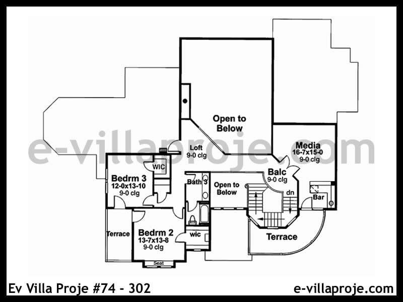 Ev Villa Proje #74 - 302 Detay 3