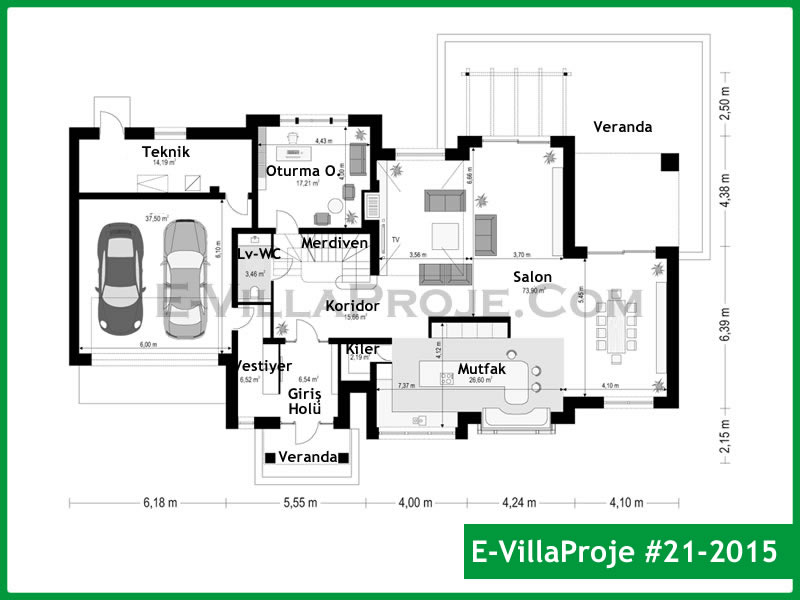Ev Villa Proje #21 - 2015 Detay 2