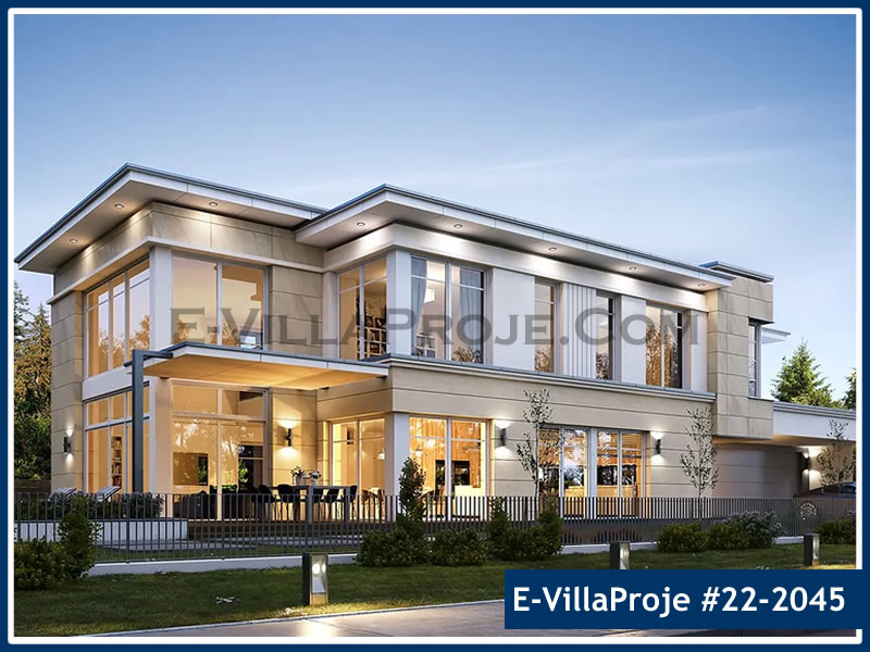 Hatay Ev Villa Proje #22 - 2045 Anahtar Teslim Çelik Villa
