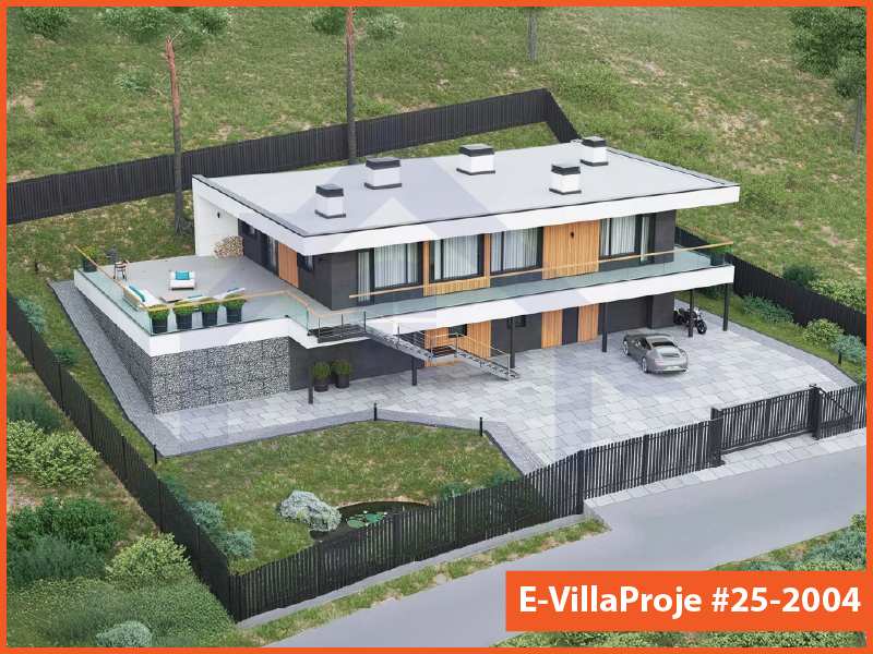Antakya, Hatay Ev Villa Proje #25 - 2004 Anahtar Teslim Çelik Villa
