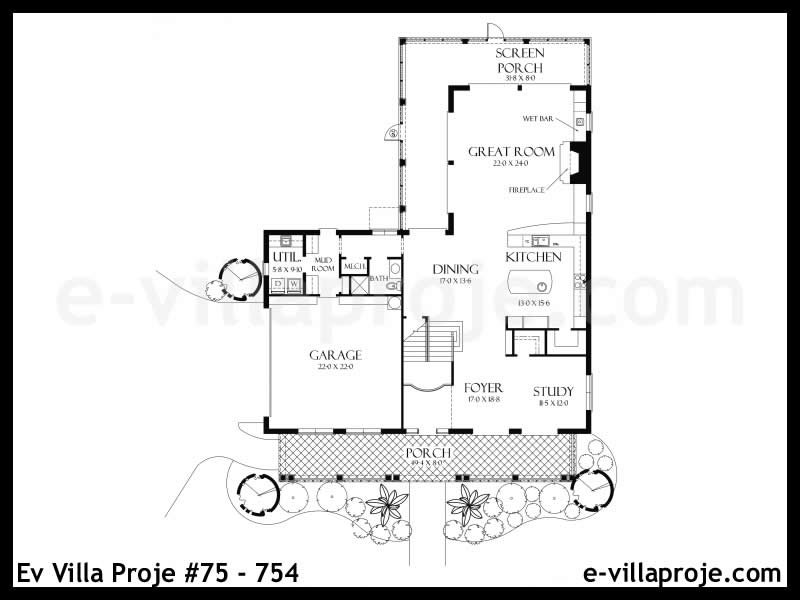 Ev Villa Proje #75 - 754 Detay 2