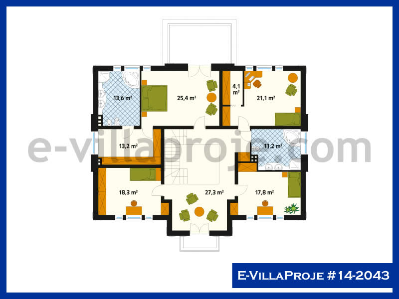 Ev Villa Proje #14 - 2043 Detay 3