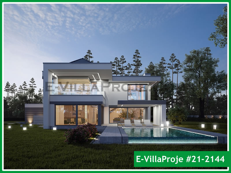 Kayseri Ev Villa Proje #21 - 2144 Anahtar Teslim Çelik Villa