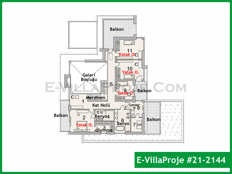 Ev Villa Proje #21 - 2144 Detay 3
