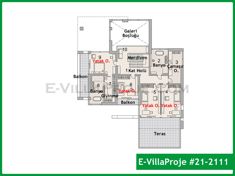 Ev Villa Proje #21 - 2111 Detay 3