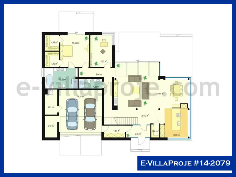 Ev Villa Proje #14 - 2079 Detay 2