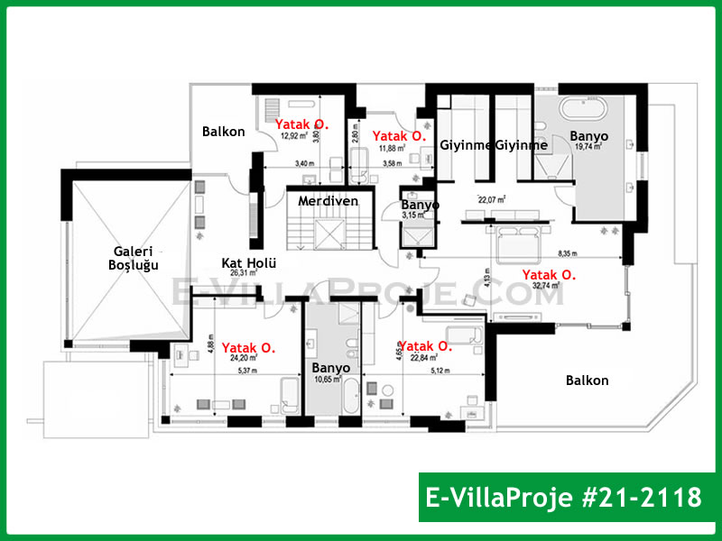 Ev Villa Proje #21 - 2118 Detay 3