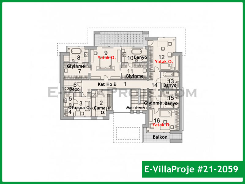 Ev Villa Proje #21 - 2059 Detay 3