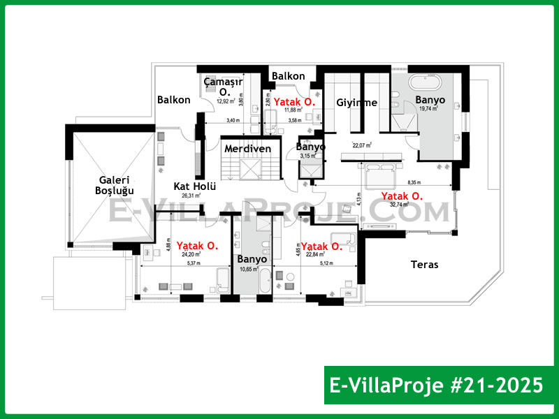 Ev Villa Proje #21 - 2025 Detay 3