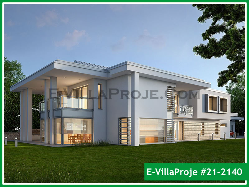 Isparta Ev Villa Proje #21 - 2140 Anahtar Teslim Çelik Villa