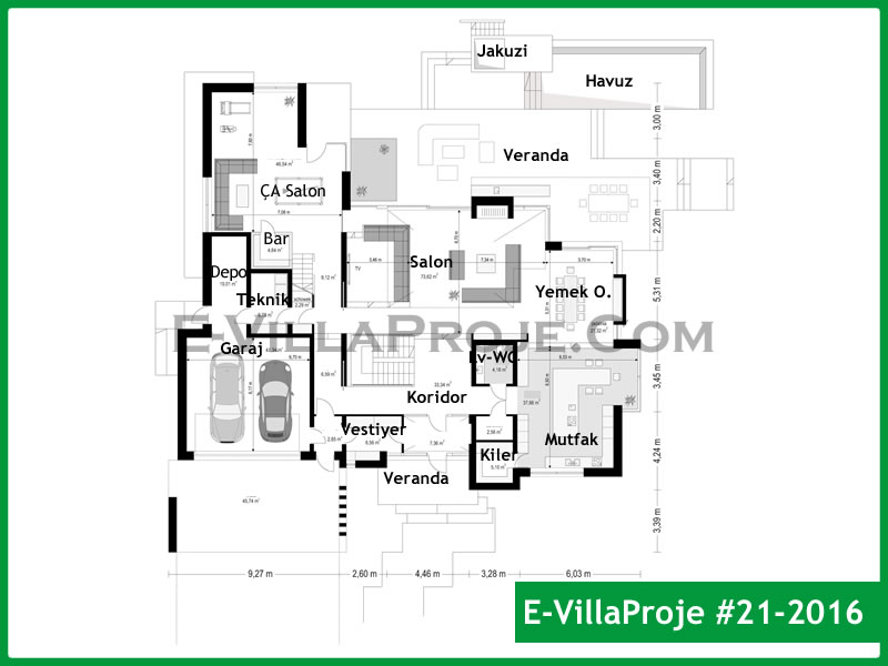 Ev Villa Proje #21 - 2016 Detay 2