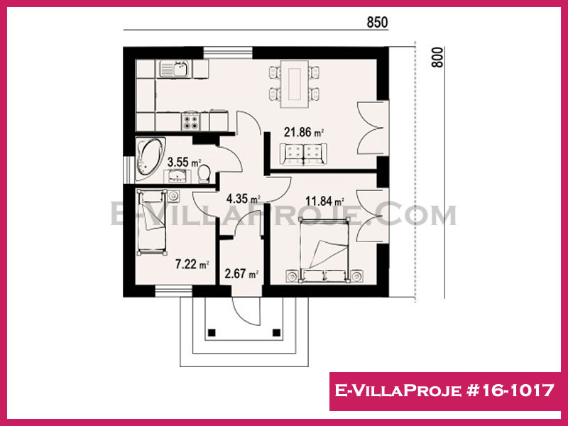 Ev Villa Proje #16 - 1017 Detay 2