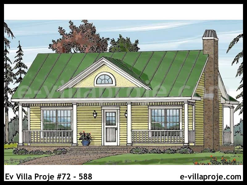 Kastamonu Ev Villa Proje #72 - 588 Anahtar Teslim Çelik Villa