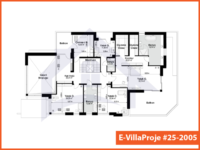 Ev Villa Proje #25 - 2005 Detay 3