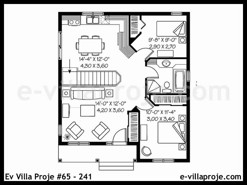 Ev Villa Proje #65 - 241 Detay 2
