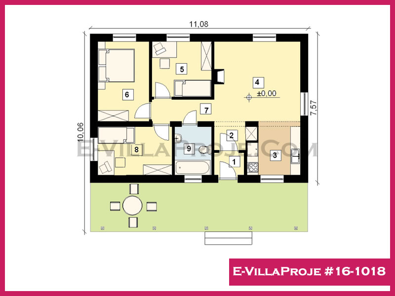 Ev Villa Proje #16 - 1018 Detay 2