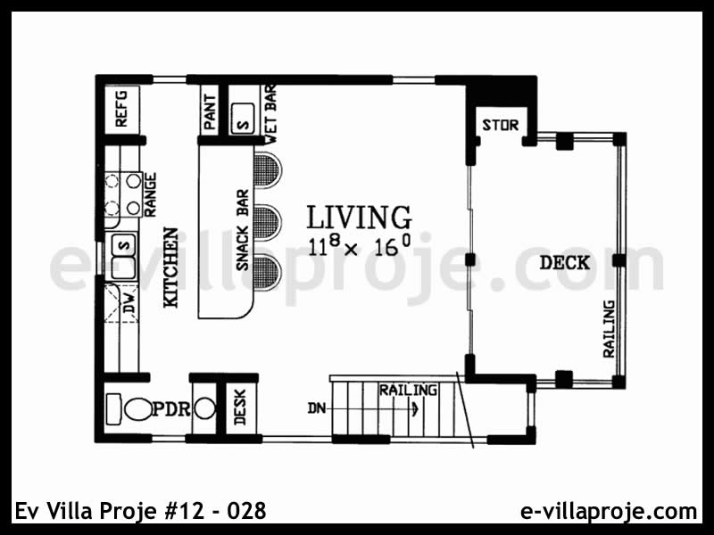 Ev Villa Proje #12 - 028 Detay 2
