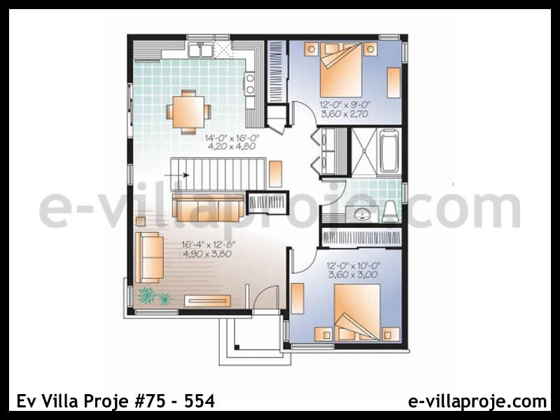 Ev Villa Proje #75 - 554 Detay 2