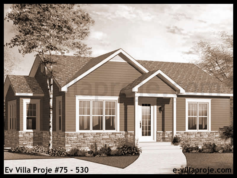Ev Villa Proje #75 - 530 Detay 3